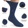 thumbnail image 4 of Men's Dress Socks, 6-Pair Classic Men's Formal Socks, Premium Dress Socks For Men for Business, Office & Casual Wear, Breathable Soft Cotton Blend, 4 of 6