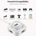 thumbnail image 4 of 4 Port USB 3.0 Hub Distributeur Super Vitesse 5Gbs pour MacBook, Windows Ordinateurs Portables, Tablette PC comme MacBook Pro 2017/2016, 4 of 5