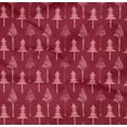 thumbnail image 4 of oneOone Organic Cotton Poplin Twill Fabric Floral & Flying Swan Block Printed Craft Fabric BTY 42 Inch Wide, 4 of 4