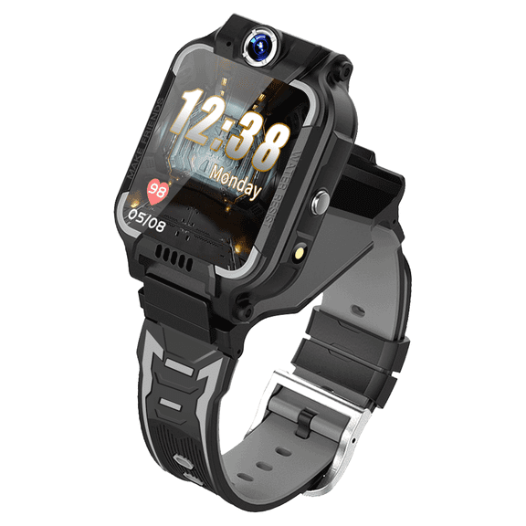 Topchances T5 Waterproof GPS Smart Watch for Kids, 4G Wifi Video Phone Call Camera SOS Alarm Geo-Fence Touch Screen Monitoring Health Steps Anti-Lost GPS Tracker Watches For Android IOS, Pink