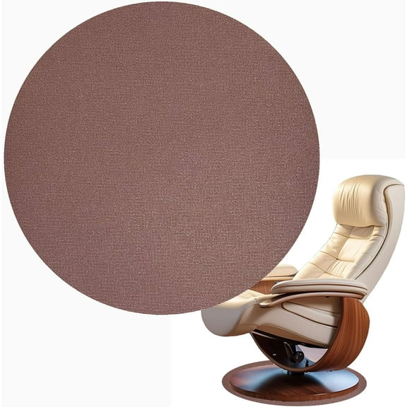 Recliner Pads for Hardwood Floors, Recliner Chair Floor Protector Keep to from Sliding Rubber Under Chair mats for Hardwood Floors 27.5in