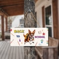 thumbnail image 4 of Back to School Cute Basenji Landscape Wood Sign African Barkless Dog Lover Hanging Wall Home Decor - 13010, 4 of 5
