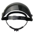 thumbnail image 2 of Ratchet Face Shield Assembly, Clear Visor, 8" Height, Ratchet Suspension, Uncoated Lens, Black, 2 of 2