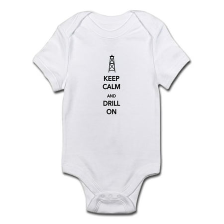 

CafePress - Keep Calm And Drill On Body Suit - Baby Light Bodysuit