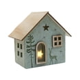 thumbnail image 4 of Figura decorativa navideña, artesanía decorativa, accesorios para fotos, centro de mesa rústico, decoración de mesa para fiestas, adorno de navideño. 9 cm x 6 cm x 105 cm, 4 of 8