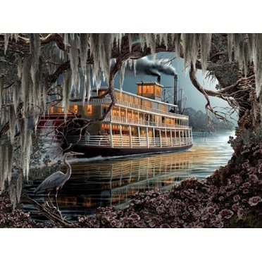 SUNSOUT INC - Small Town Saturday Night - 550 Pc Jigsaw Puzzle By Artist: Ken Zylla - Finished Size 15\" X 24\" - MPN# 37767 - Jigsaw Express