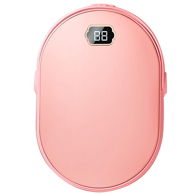 Mistaha 10000mAh Portable Power Bank Rechargeable Hand Warmer with LED Display Double-sided Fast Heating Safe