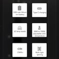 thumbnail image 4 of Photography Lighting, High Brightness LED Camera Light Rechargeable Easy To Carry  For Outdoor Live Streaming Zoom, 4 of 8