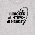 thumbnail image 4 of Inktastic I Hooked Auntie's Heart with Fishing Rod Boys or Girls Baby T-Shirt, 4 of 5