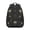 Eye and Star, variant on Moth and Skeleton Gothic Pattern Backpack for School, Cute School Bag with Adjustable Shoulder Straps and Padded Back, 15.3"x11"x7.1"