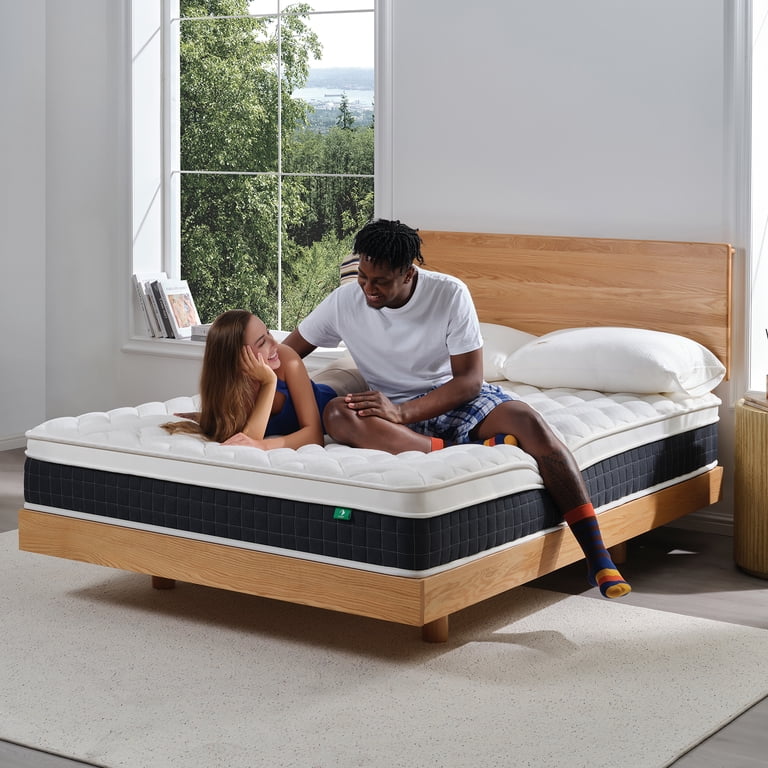 Z-HOM Queen Size Hybrid Mattress, 10