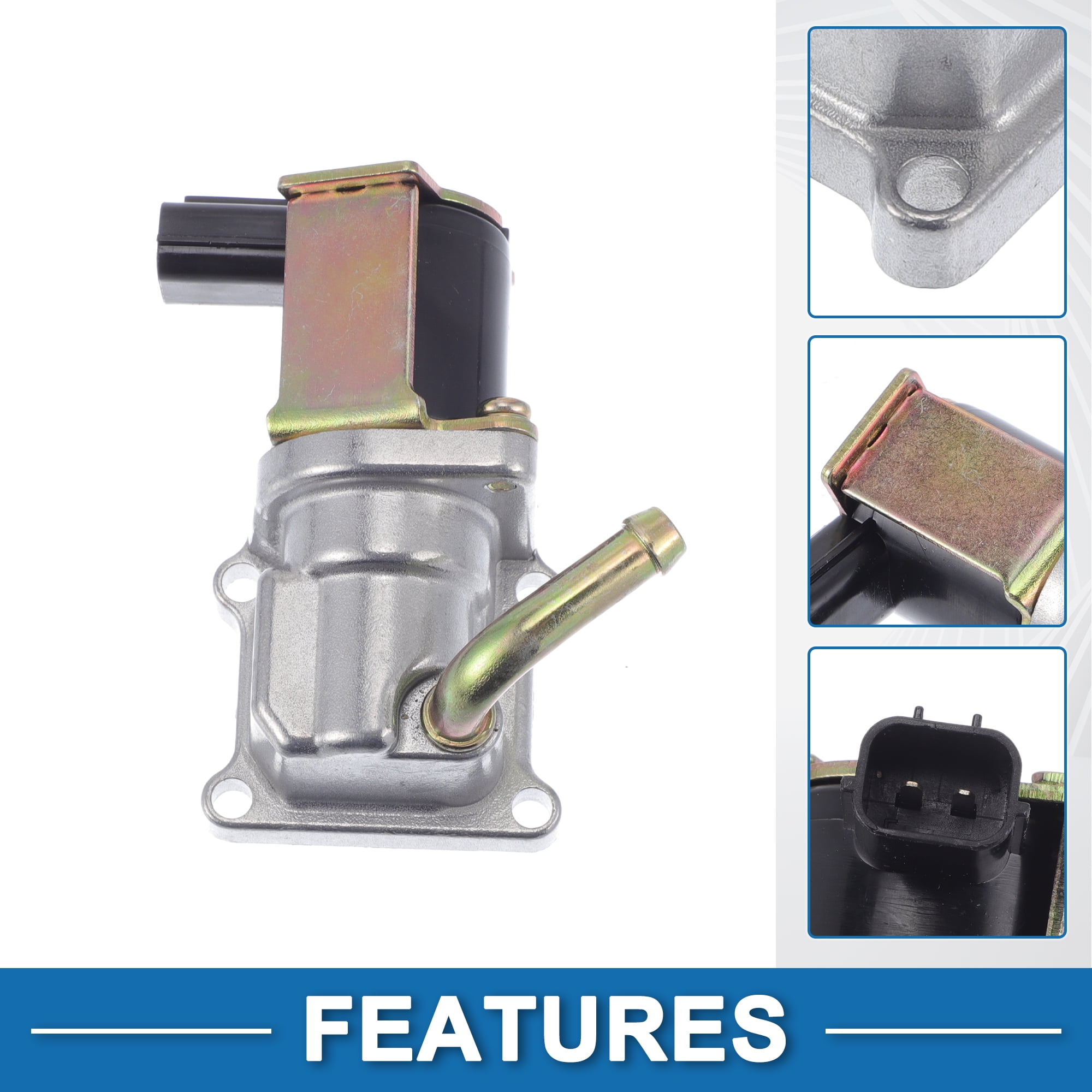 Unique Bargains Car Idle Air Control Valve for Mazda Protege 1999-2003 Replace No.FSN520660B IACV Idle Motor Idle Air Control Valve for Stable Engine Operation