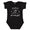 Black, variant on Baby Onesie Hub Meet Me at Midnight Baby Bodysuit, Cute Nighttime Newborn Boys and Girls Baby Gift