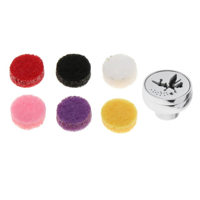 Yinanstore Fragrance Freshener Mouth Cover Clip Essential Oil Diffuser Steel - , Angel