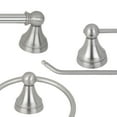 thumbnail image 3 of Globe Electric Estorial 5-Piece Brushed Steel All-In-One Bathroom Set, 50700, 3 of 4