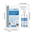 thumbnail image 4 of MMJ Stain Remover Spray 120ml Dry Clean No Wash for Clothes Oil Grease Fabric Instant Spot Cleaner, 4 of 9