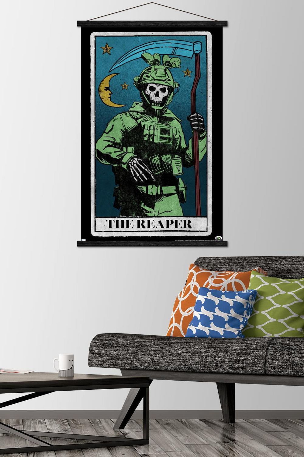 Call of Duty: Modern Warfare 2 - Ghost Tarot Card Wall Poster, 22.375" x 34"