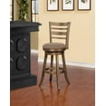 thumbnail image 3 of Linon Southern Wood Swivel Bar Stool, 29 inch Seat Height, 3 of 4