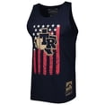 thumbnail image 2 of Men's Mitchell & Ness Navy Texas Rangers Cooperstown Collection Stars and Stripes Tank Top, 2 of 3