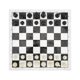 thumbnail image 5 of Juego de 32 piezas de ajedrez medievales de plástico, juego de ajedrez estándar internacional con tablero de ajedrez, 5 of 5