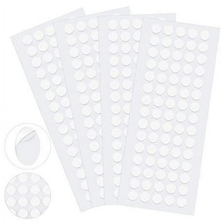 100 Pieces Transparent Putty Traceless Removable Sticky Putty Double-Sided  Adhesive Round Putty Multipurpose Tape Nano Gel Mat for Wood, Glass