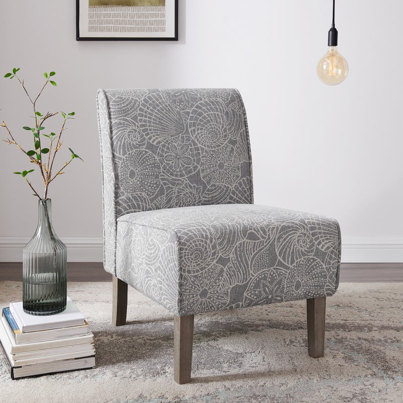 Linon Lily Linen Accent Chair, Multiple Patterns Walmart