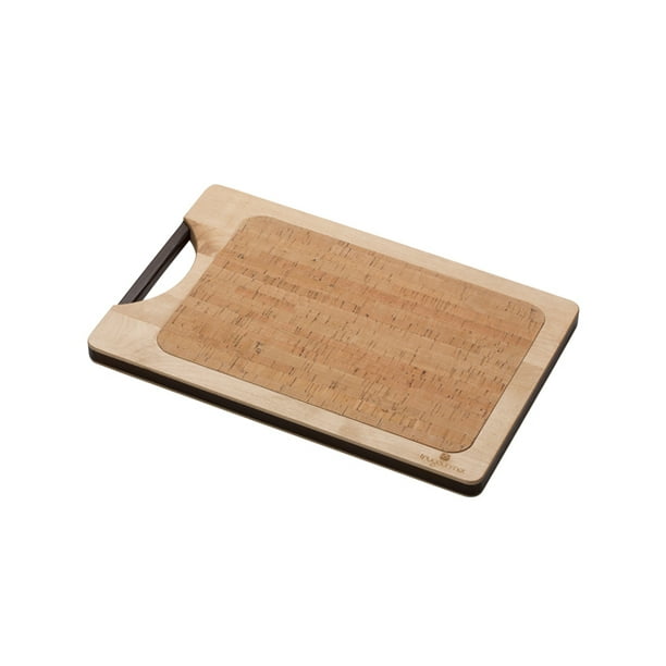 Stratus Culinary Accessories Reversible Maple & Cork Cutting Board (14
