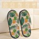 thumbnail image 2 of Fotbe Pineapples Palm Leaves Pantuflas Peludas para Mujer con Estampado, Zapatillas de Peluche, Zapatos de Invierno para Casa, Uso Interior y Exterior-Medium, 2 of 8