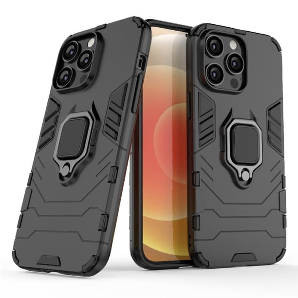 Funda para IPHONE 14 PRO MAX con Soporte Anillo Giratorio 360° y Protección Resistente a Golpes y Caídas