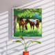 thumbnail image 5 of Kit de pintura de diamante 5D DIY mosaico de caballo de pradera de taladro cuadrado completo (N216) Sywqhk Decoración hogareña, 5 of 9