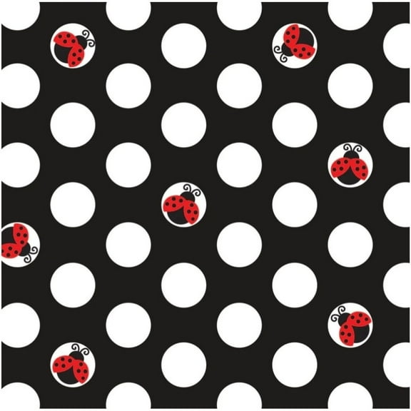 Ladybug Fancy Beverage Napkins