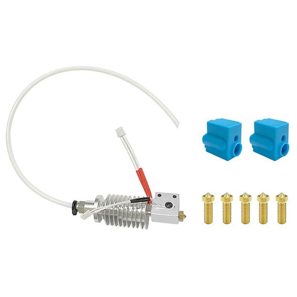 Cabezal de ImpresióN 3D para Anycubic Vyper Boquilla de 0,4Mm Calentador de 24V con Disipador de Calor Hotend Extrusora de Cabeza J de Larga Distancia
