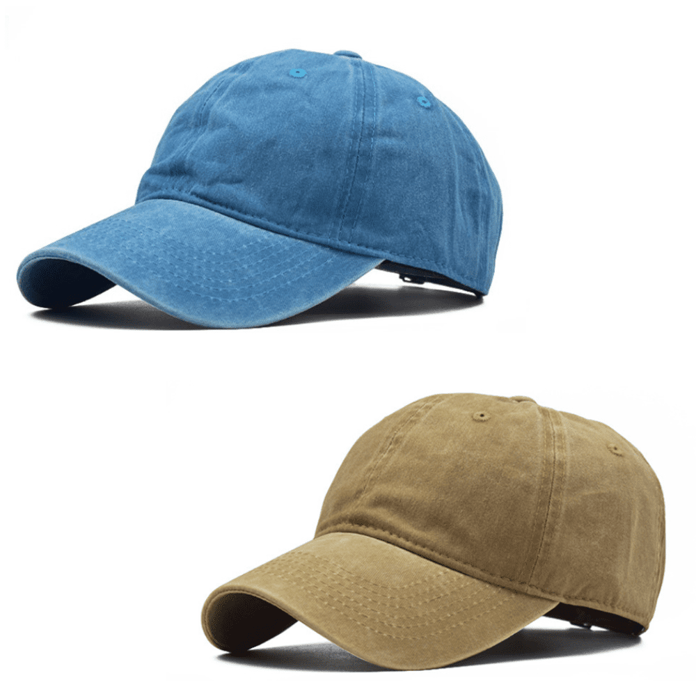 Vintage Men's Caps - Blue