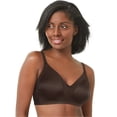 thumbnail image 2 of Women's Bali DF0044 Double Support Soft Touch Wirefree Bra (Warm Cocoa Brown 36DD), 2 of 2