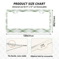 thumbnail image 2 of 2 Pack Aluminum Alloy License Plate Frame Universal Car License Plate Cover with 2 Holes with Free Screws Green Tartan, 2 of 6
