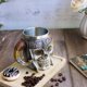 thumbnail image 2 of Tazas de calavera de cuerno de carnero vikingo con doble asa de 13oz, tazas de café, jarra de cerveza, revestimiento de acero inoxidable, taza de bebida de calavera Medieval para café JFHHH pequeña, 2 of 5