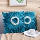 thumbnail image 2 of Funda de almohada con diseño de flores cuadradas de estilo claro, funda de cojín para mesita de noche con diseño de margaritas pequeñas y ventana salediza, 2 of 6