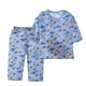 thumbnail image 1 of Odeerbi 1-14 Años Niños Pijamas de Algodón de Verano de Manga Corta Pants Set Soft Dinosaur Print Sleepwear Pijamas de Dos Piezas, 1 of 9