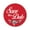 Red & Blue, variant on Darling Souvenir 1.6 Inches Round Violet Botanical Floral Save The Date Stickers Wedding Seal-45 Pcs