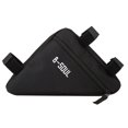thumbnail image 1 of Dwawoo Triangle Frame Bag, Bicycle Bike Bag Quick Release Front Saddle Cycling Storage Frame Pouch (Black), 1 of 4