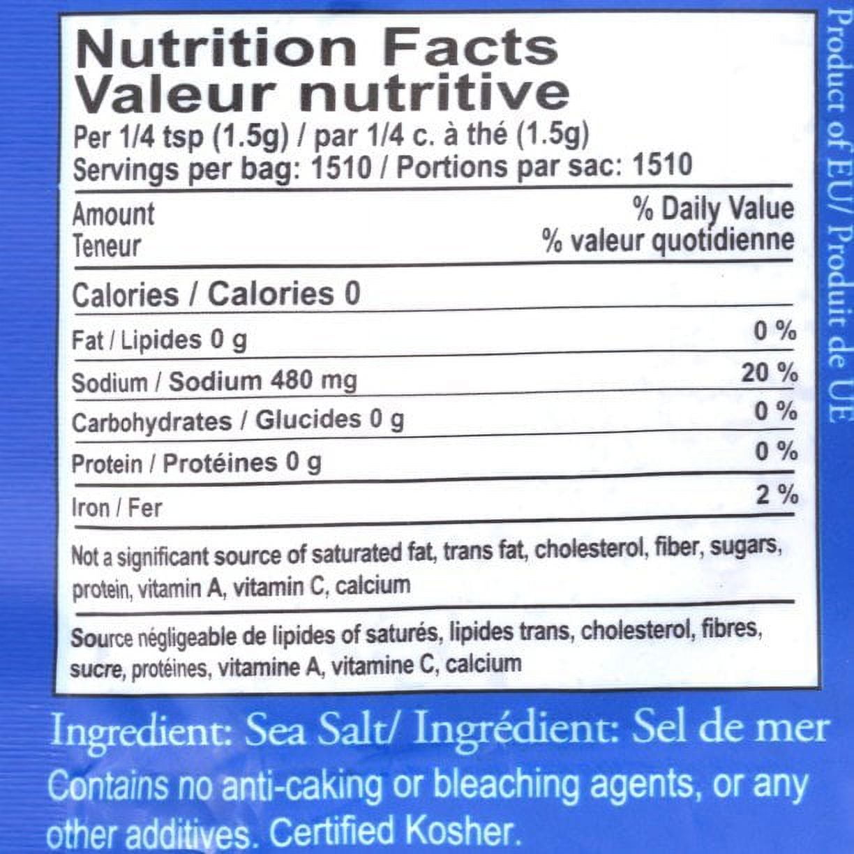 Celtic Sea Salt Light Grey Coarse Sea Salt Vital Mineral Blend, 16 oz, Pack of 2