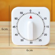 Zhaomeidaxi 60 Minute Kitchen Timer 1 Hour Visual Kitchen Clock Timer Mini Countdown Timer Loud Voice, Auto-Off, Mechanical Timer for Kitchen, Homework, Exercise