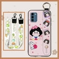 thumbnail image 5 of KBS-Phone Case For Nokia C300 4G, Anti-dust Shockproof Cartoon Lanyard Ring Durable Protective Anti-knock Kickstand Wristband Phone Holder Back Cover Waterproof Fashion Design Soft case, 5 of 9