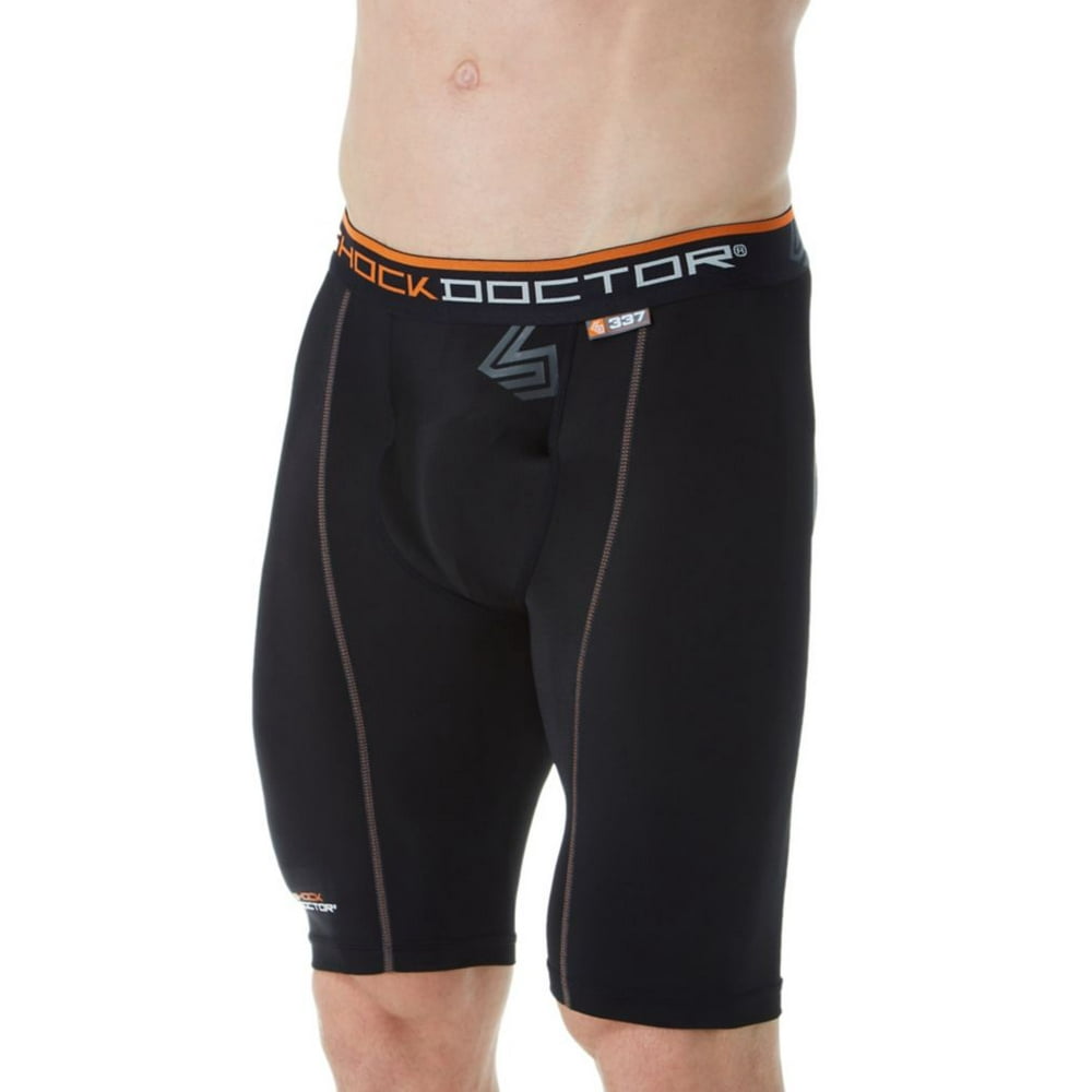 Shock Doctor Men's Shock Doctor 337 Ultra Pro Compression Short w/ Ultra Cup