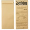 thumbnail image 5 of Okuna Outpost Key Drop Envelopes - 4.12 x 9.5 In, Beige, 200 Pack - After-Hours Auto Shop Drop Off Envelopes With Service Checkboxes & Adhesive Seal, 5 of 7