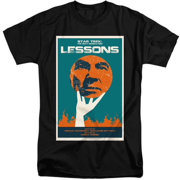 Star Trek Tng Season 6 Episode 19 Adult Tall T-Shirt 18/1 T-Shirt Black