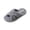 02#Gray, variant on Cute Star Embroidery Fuzzy Slippers For Women Crisscross Strap Open Toe Fluffy Plush Warm Slip On Casual Autumn Winter Indoor Slides
