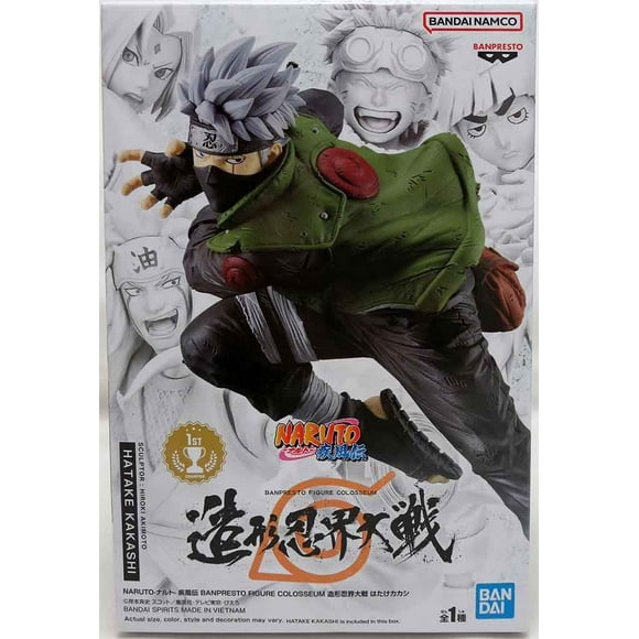 Naruto Shippuden Figurine Statique 6 Pouces Colisée - Kakashi Hatake