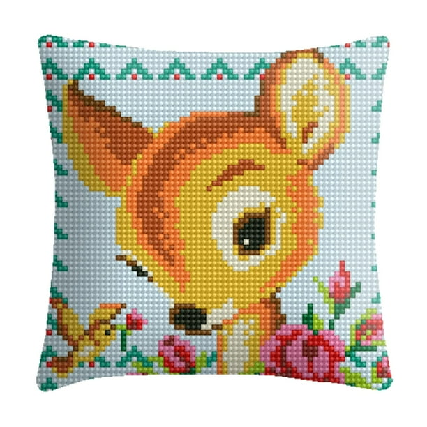 Kit Punto De Cruz Tela Impresa 11CT Kit Punto De Cruz Con Hilos Y