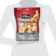 Ol' Roy Beefhide Coated Rolls with Chicken For Any Size Dogs, 20.95 oz, 36 Count